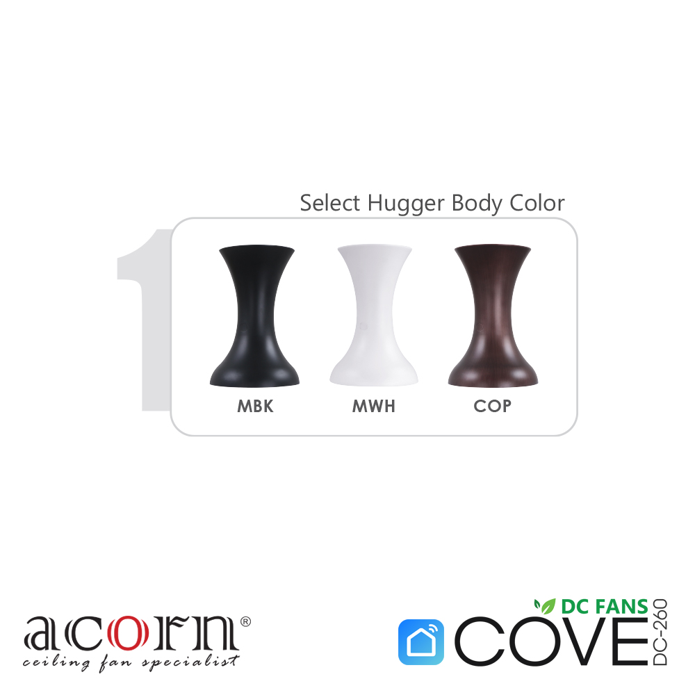 Acorn Cove DC-260 Smart DC Ceiling Fan