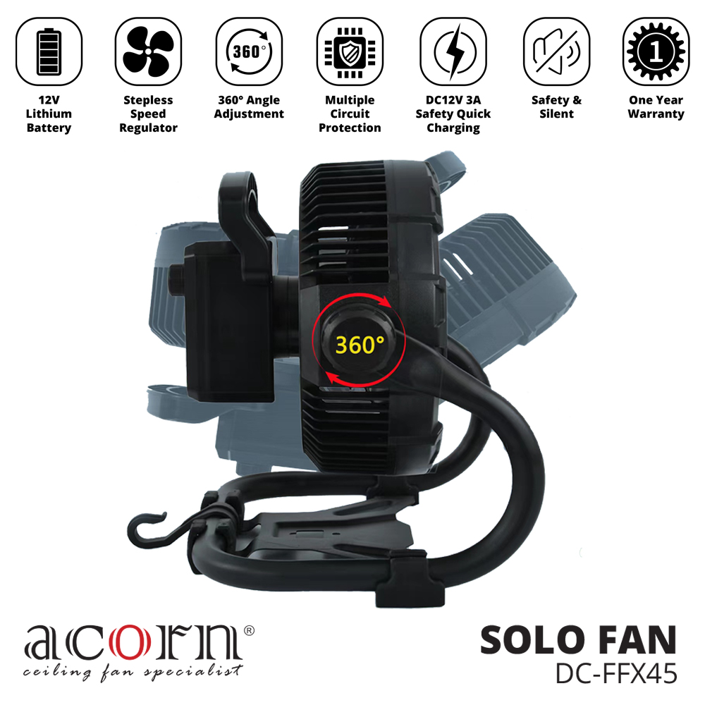 Acorn Solo Fan DC-FFX45