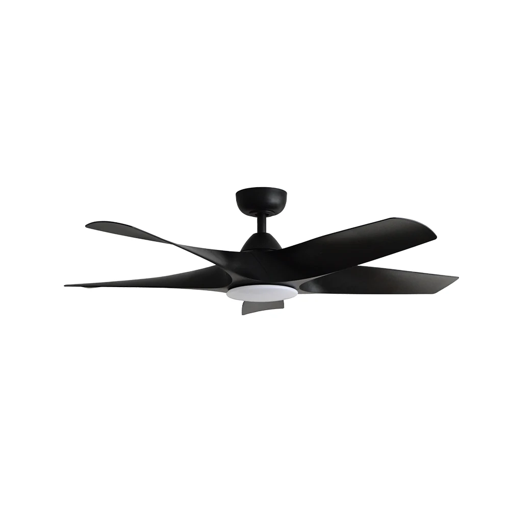 ALKOVA AXIS LED Ceiling Fan — 48-inch · Matt Black