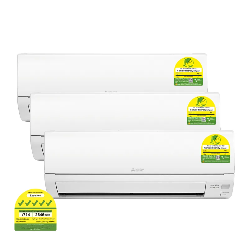 Mitsubishi Electric System 3 Inverter Aircon (MXY-4H33VG)