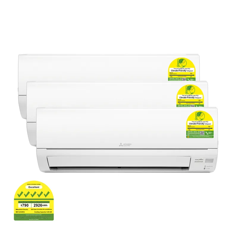 Mitsubishi Electric System 3 Inverter Aircon (MXY-4H38VG)