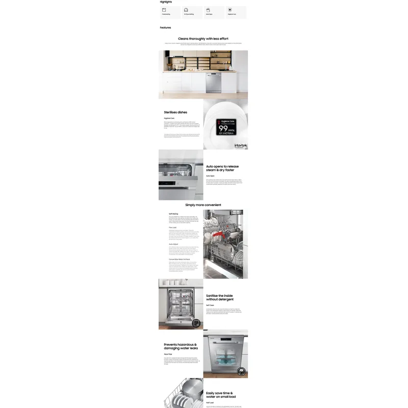 Samsung DW60A6092FS Dishwasher