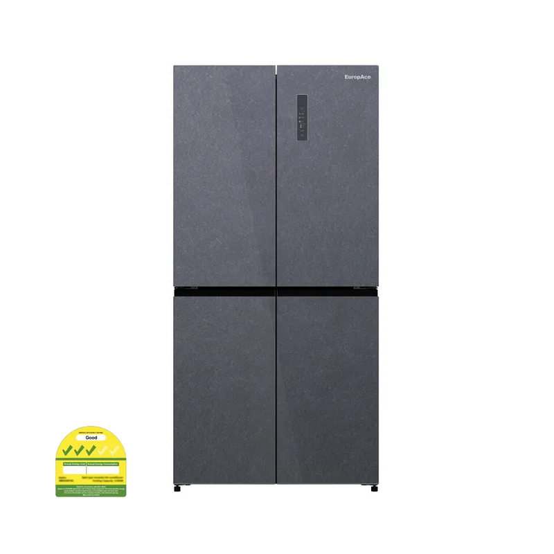 Europace ER9503ECDGGY 503L 4 Door Fridge