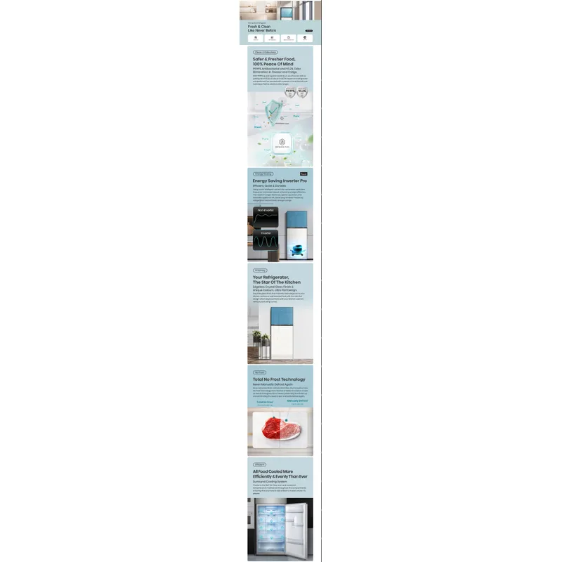 Hisense RT549N4SW-MBU2 424L 2 Door Fridge