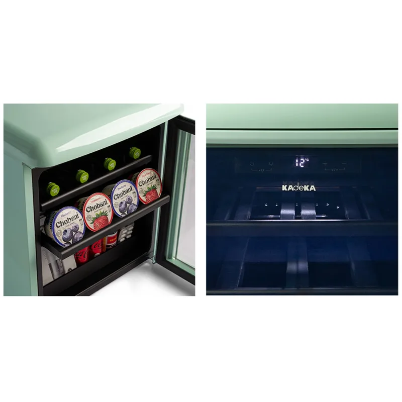 Kadeka KP115ER-GN 10-12 Bottles Wine Cooler