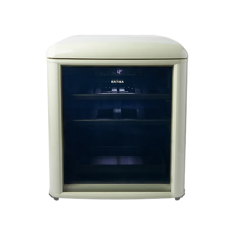Kadeka KP115ER-BK 10-12 Bottles Wine Cooler
