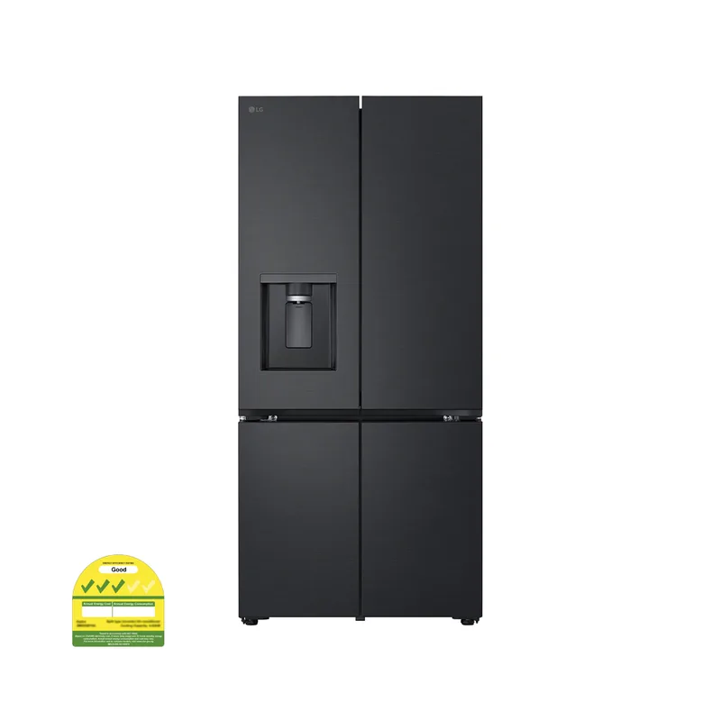 LG GF-F5885EP 571L 4 Door Fridge, French Door