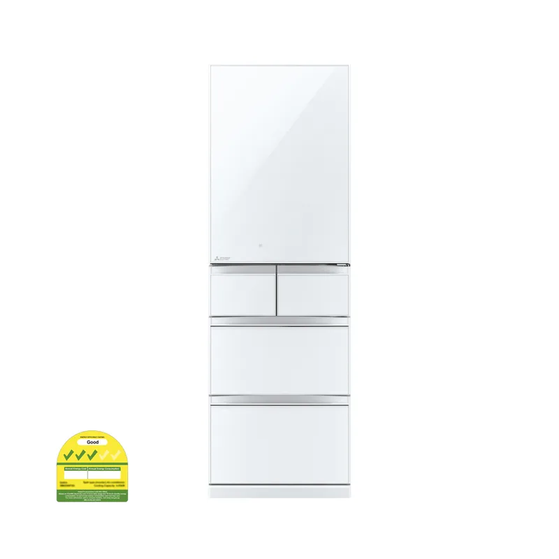 Mitsubishi MR-B46G-W-P 447L 5 Door Fridge