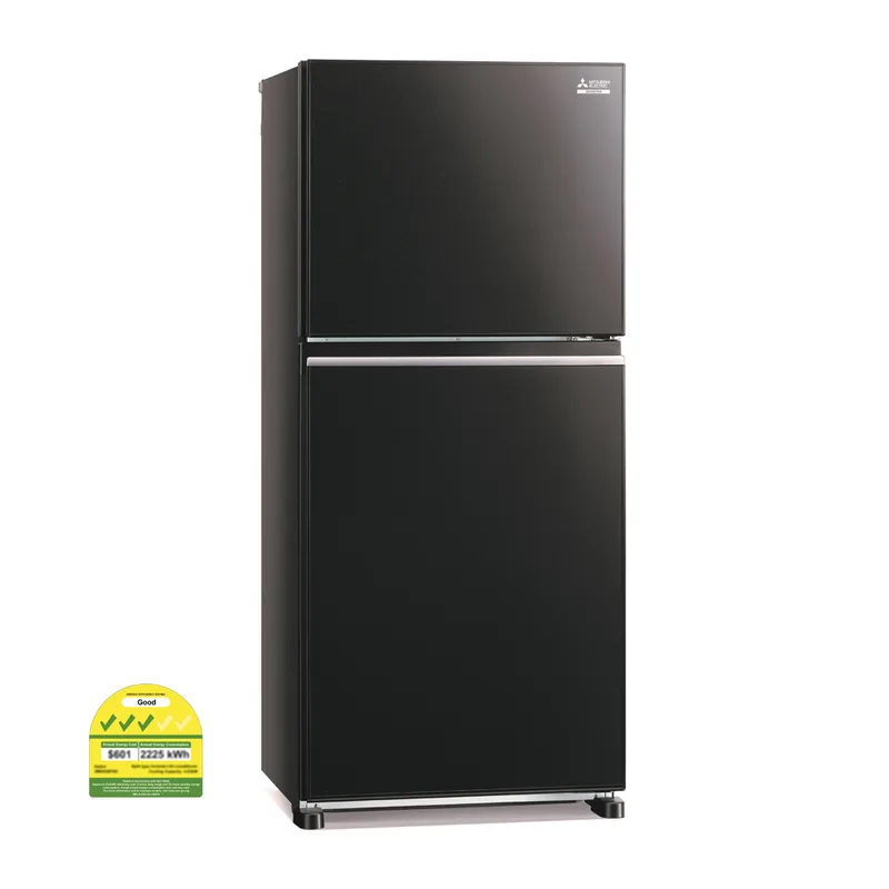 Mitsubishi MR-FX47EX-GBK-P 378L 2 Door Fridge