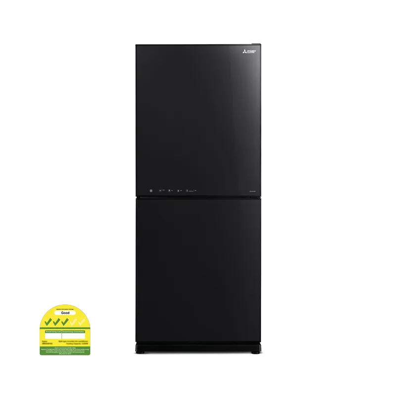 Mitsubishi MR-HGS52EX-GBK-P 421L 2 Door Fridge
