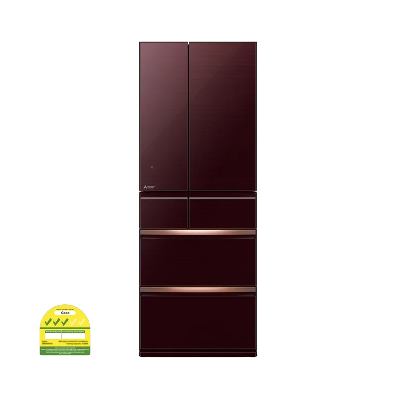 Mitsubishi MR-WX60G-BR-P 588L 6 Door Fridge