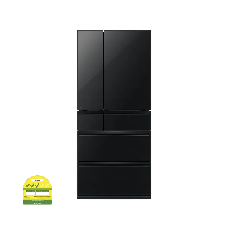 Mitsubishi MR-WX70G-B-P 689L 6 Door Fridge