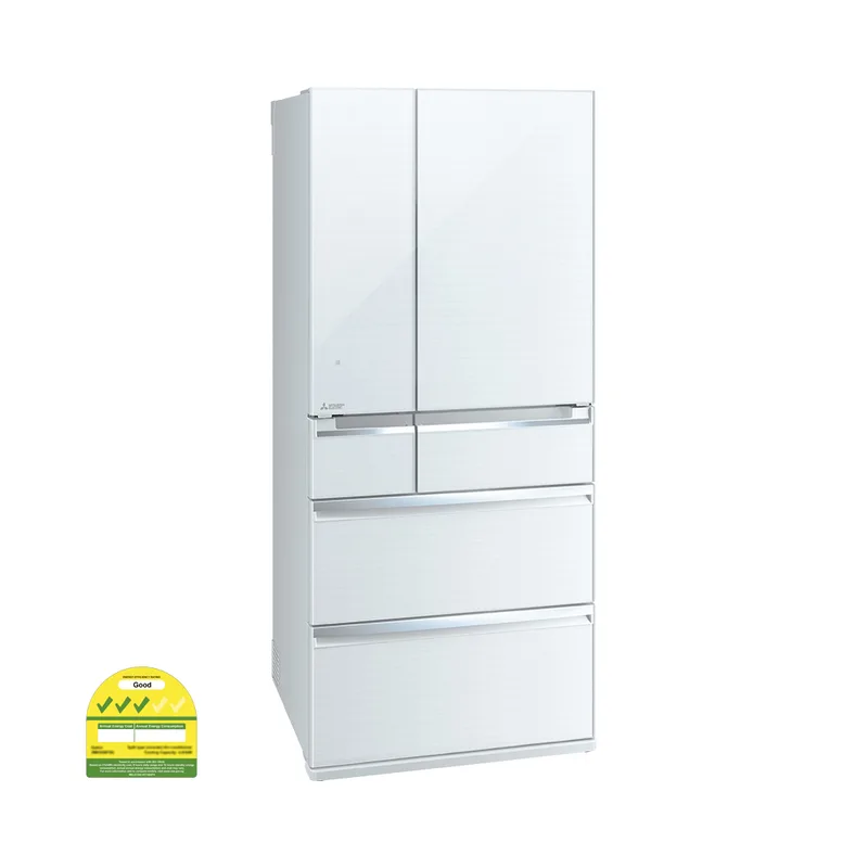 Mitsubishi MR-WX70G-W-P 689L 6 Door Fridge