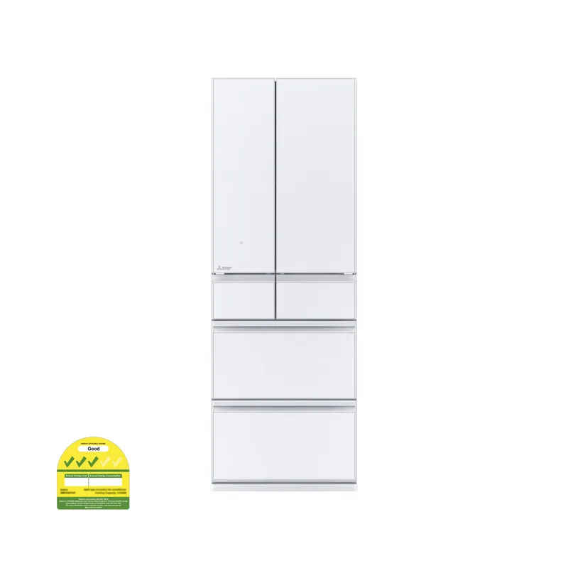 Mitsubishi MR-WZ55K-W-P 547L 6 Door Fridge