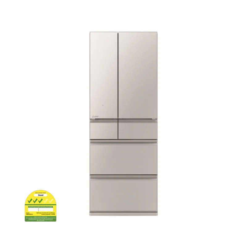 Mitsubishi MR-WZ61K-C-P 608L 6 Door Fridge