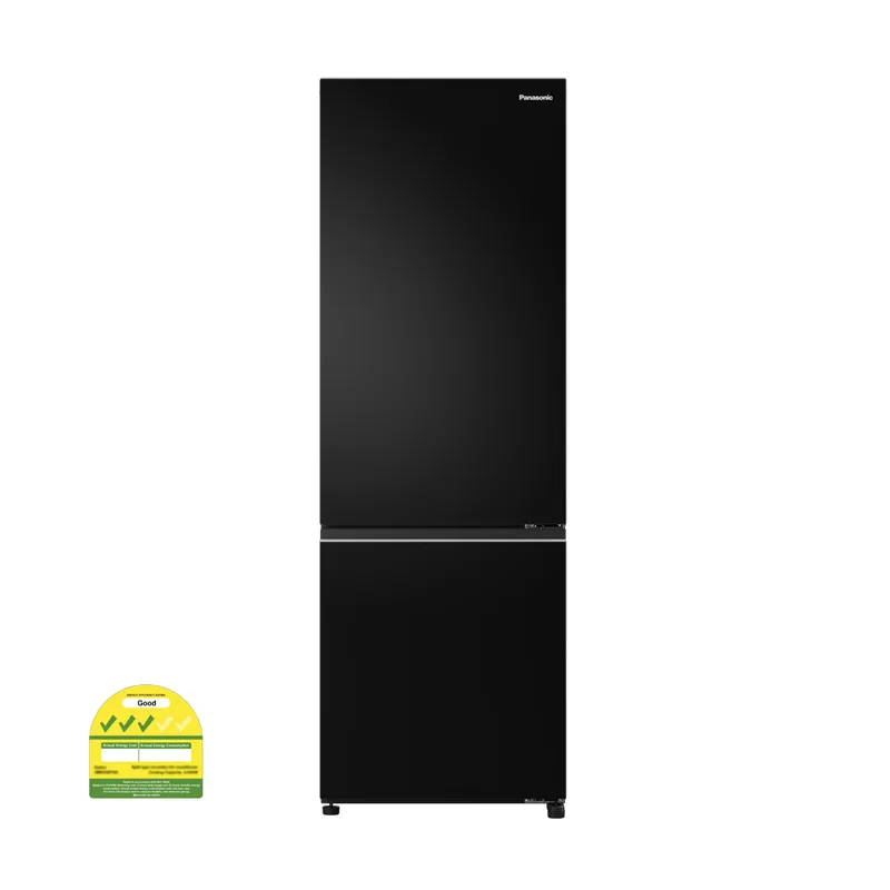 Panasonic NR-BV361BPKS 332L 2 Door Fridge