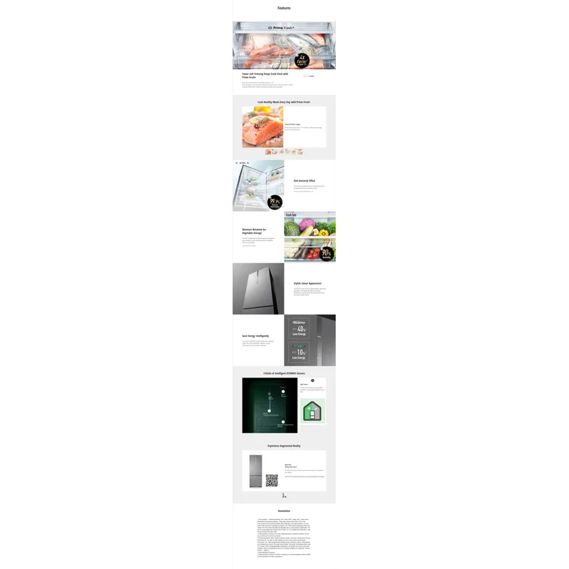Panasonic NR-BX471CPSS 405L 2 Door Fridge