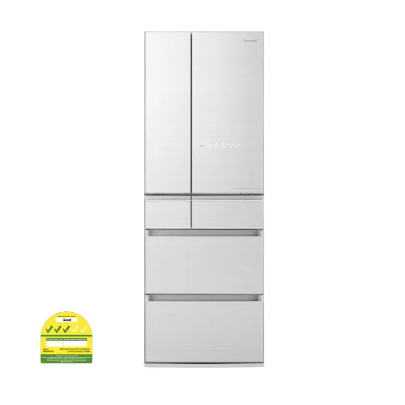 Panasonic NR-F503GT-WS 493L 6 Door Fridge