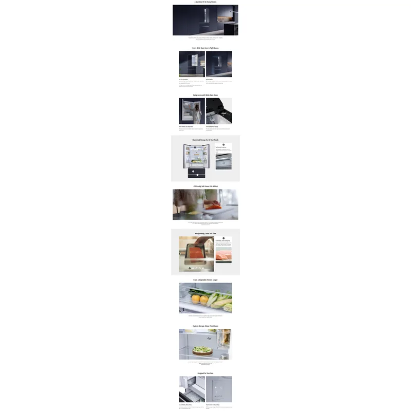 Panasonic NR-Y561HB-SG 515L 4 Door Fridge