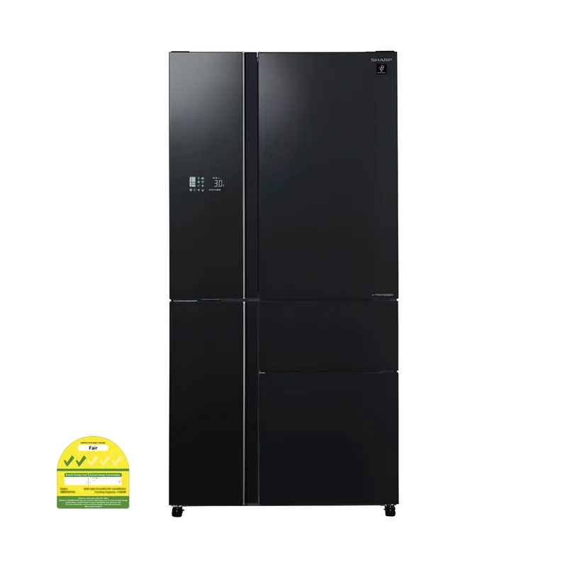 Sharp SJ-FX660S2-BK 660L 5 Door Fridge