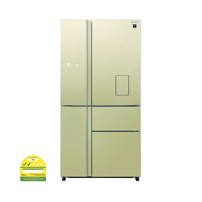 Sharp SJ-FX660W-CG 650L 5 Door Fridge With
