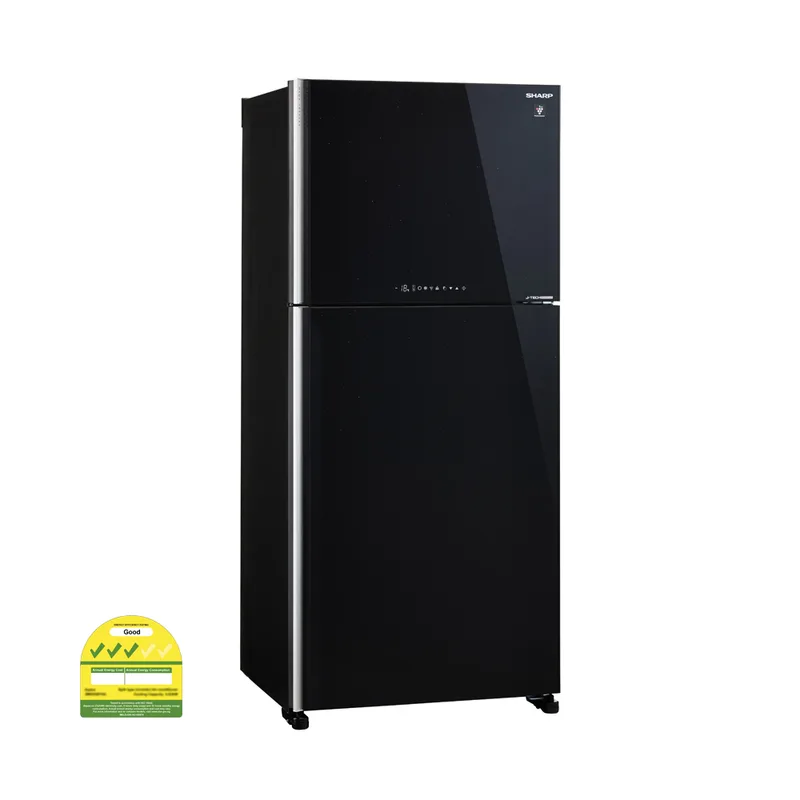 Sharp SJ-PG60P2-BK 600L 2 Door Fridge