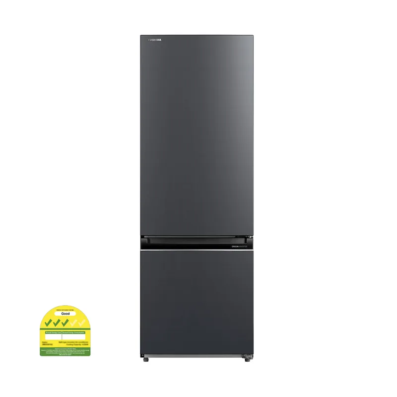 Toshiba GR-RB410WE-PMX(06) 332L Bottom Mount Fridge
