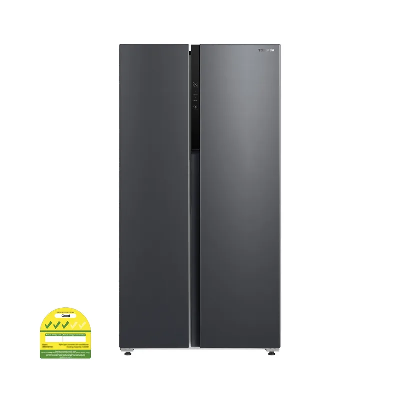 Toshiba GR-RS780WI-PMX(06) 601L Side By Side Fridge