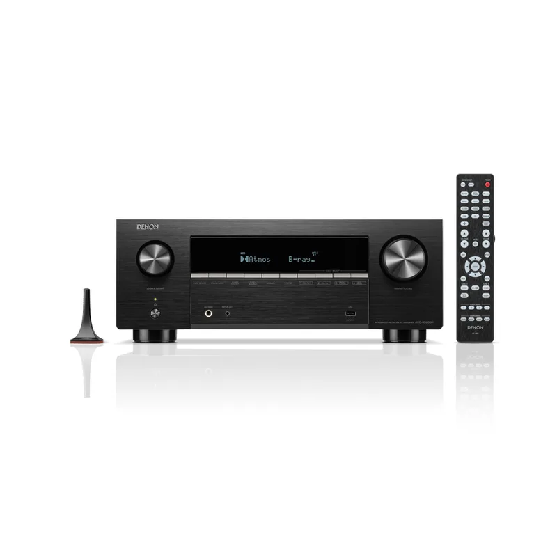 Denon AVC-X3900HBKE2 9.4CH. 105W 4K/8K Dolby Atmos AV Receiver Powered By HEOS™