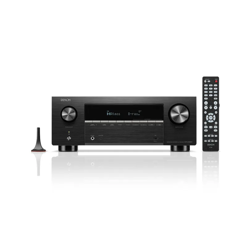 Denon AVR-X2900HBKE2 7.2 Ch. 95W 4K/8K Dolby Atmos AV Receiver Powered By HEOS™