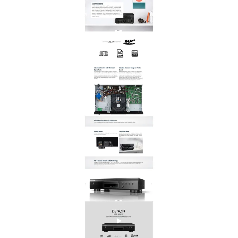 Denon DCD-600NEBKE2 CD Player