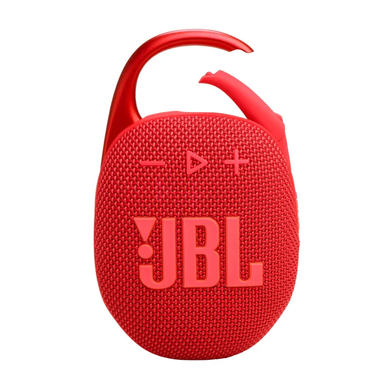 JBL CLIP 5 Ultra-portable Bluetooth Speaker — Red
