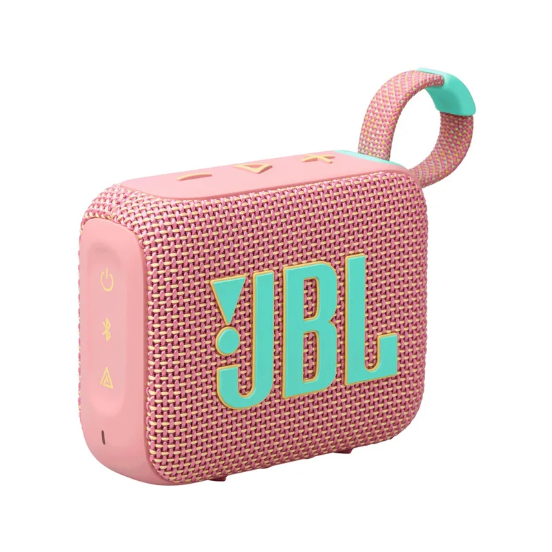 JBL GO 4 Ultra-portable Bluetooth Speaker — Pink