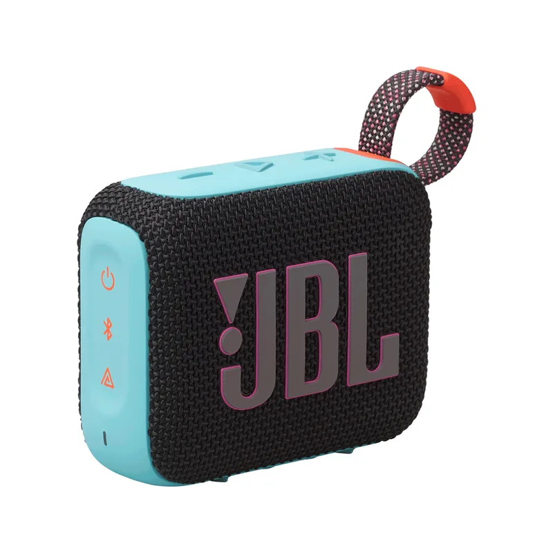 JBL GO 4 Ultra-portable Bluetooth Speaker — Black Orange