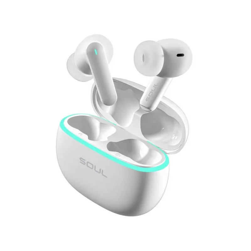 Soul S-LIVE 50 PREMIUM Low Latency Wireless Earbuds — White