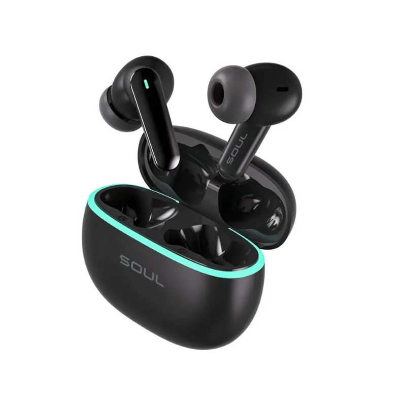 Soul S-LIVE 50 PREMIUM Low Latency Wireless Earbuds — Black