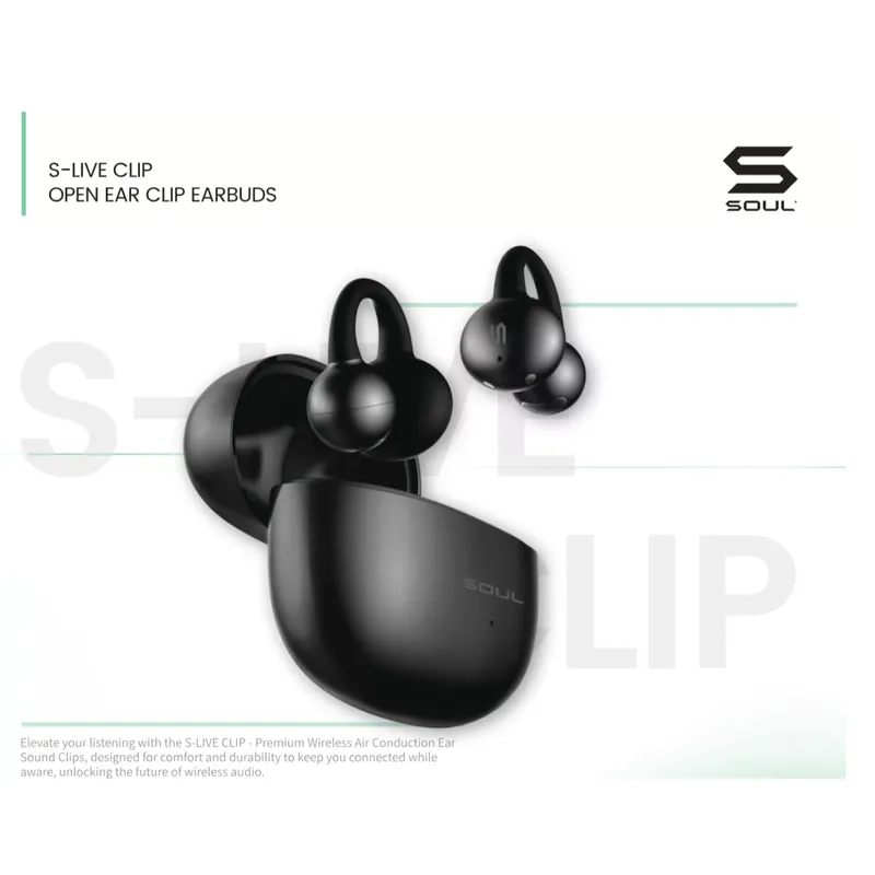 Soul S-LIVE CLIP Premium Wireless Air Conduction