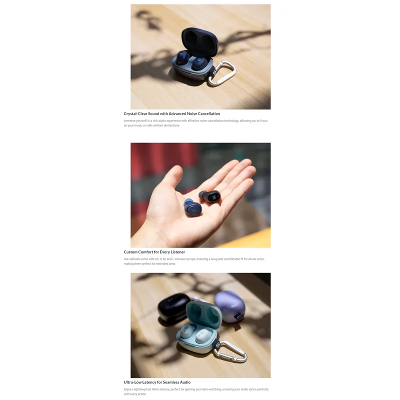Soul S-MICRO 20 True Wireless Earbuds — Midnight Navy