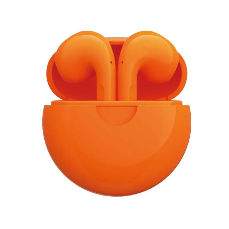 Yookie RAINBOW BEAN True Wireless Earbuds — Orange