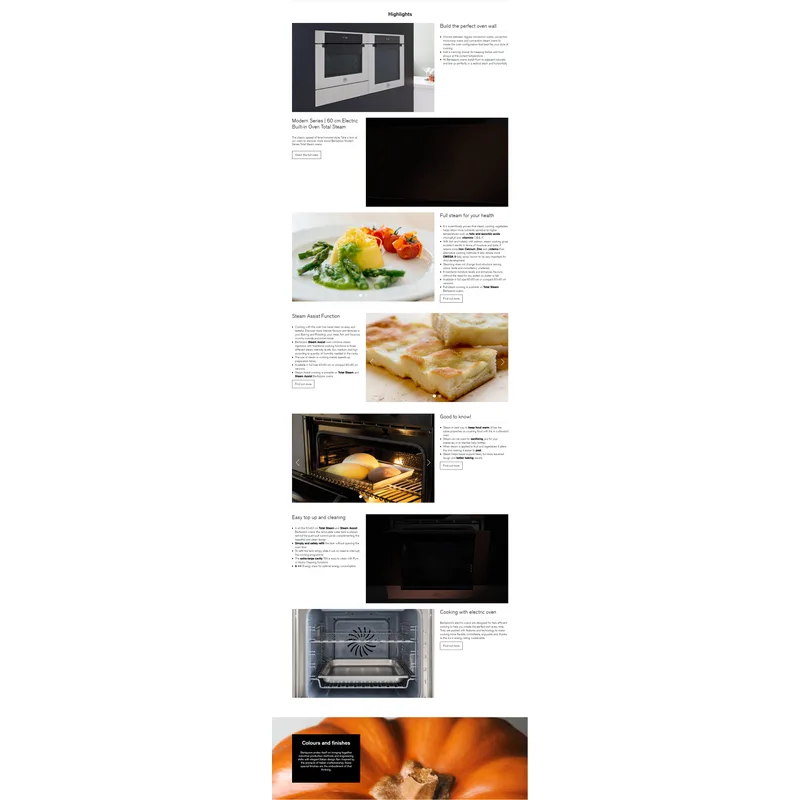 Bertazzoni F6011MODVPTN 76L 60CM Built-in Oven