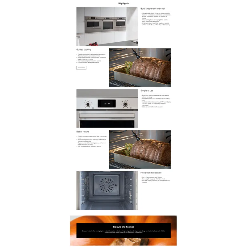 Bertazzoni F6011PROELX 76L Built-in Oven