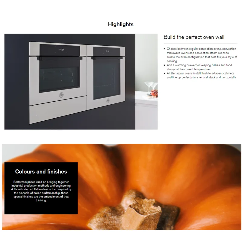 Bertazzoni F605MODEKXS 76L 60CM Built-in Oven