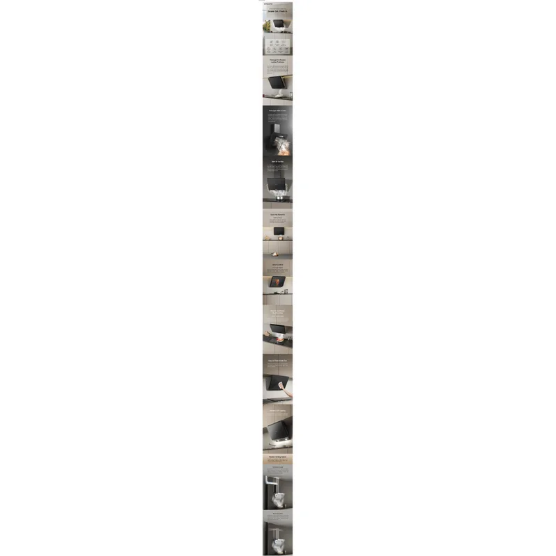 Dreame HZ60 60CM Slanted Canopy Hood