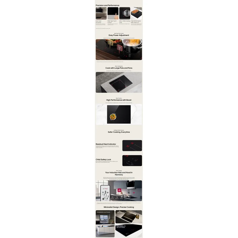 LG CI5Z2420BN 60CM Induction Hob