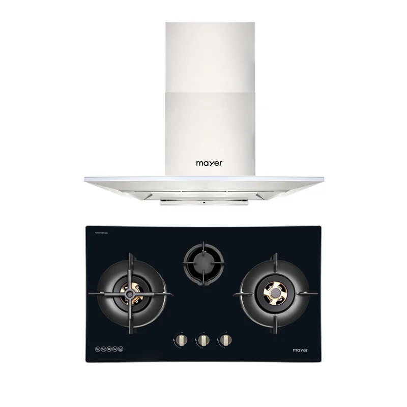 Mayer MMC-H905+ MMGH8831HI 90CM Chimney Glass Hood