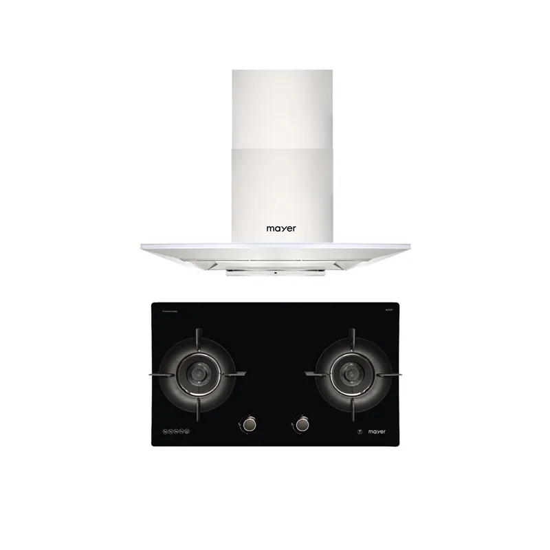 Mayer MMC-H905+ MMGH892HE 90CM Chimney Glass Hood