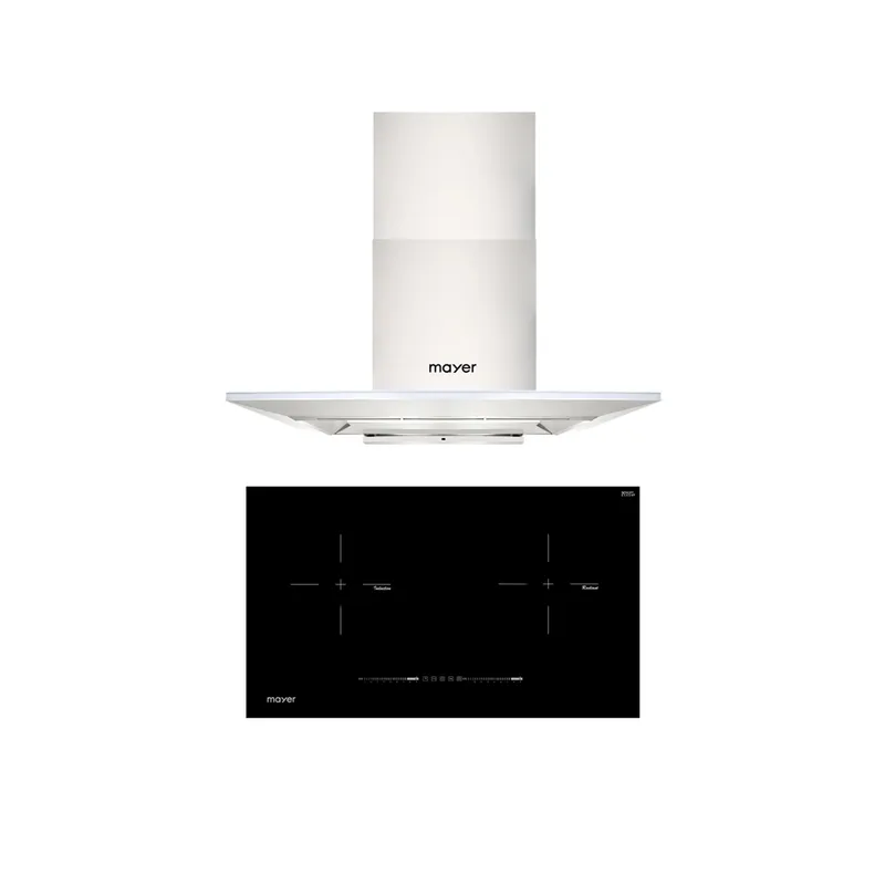 Mayer MMC-H905+ MMIHB752CS 90CM Chimney Glass Hood