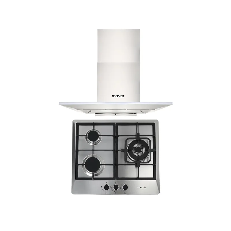 Mayer MMC-H905+ MMSS633 90CM Chimney Glass Hood