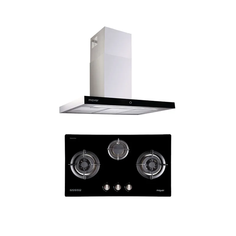 Mayer MMCH407I+ MMGH773HI 90CM Chimney Hood