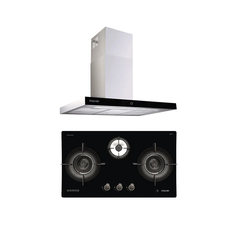 Mayer MMCH407I+ MMGH793HE 90CM Chimney Hood